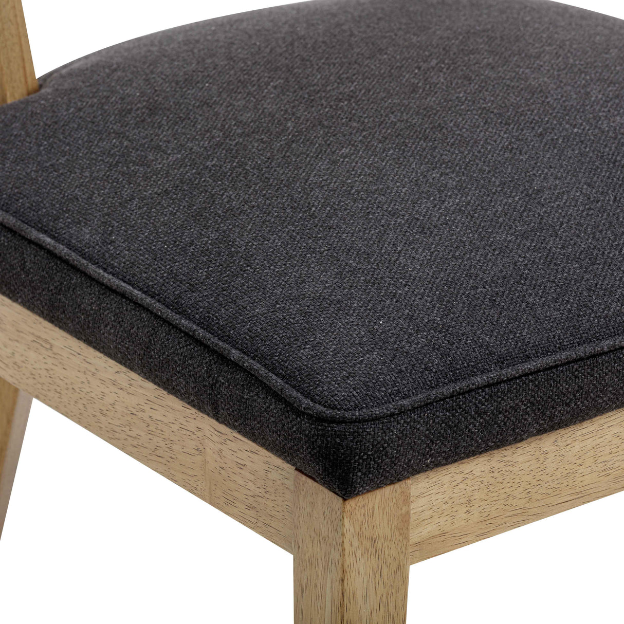 TOV Cosette Black Performance Linen Dining Chair