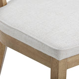 TOV Cosette Natural Performance Linen Dining Chair