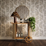 TOV Yuma Natural Rattan Bar Cart