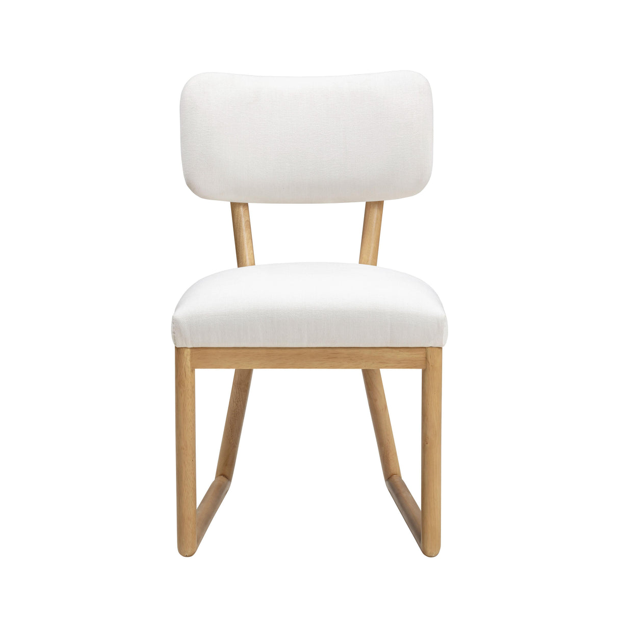 TOV Bobbie Cream Performance Upcycled Fabric Dining Chair