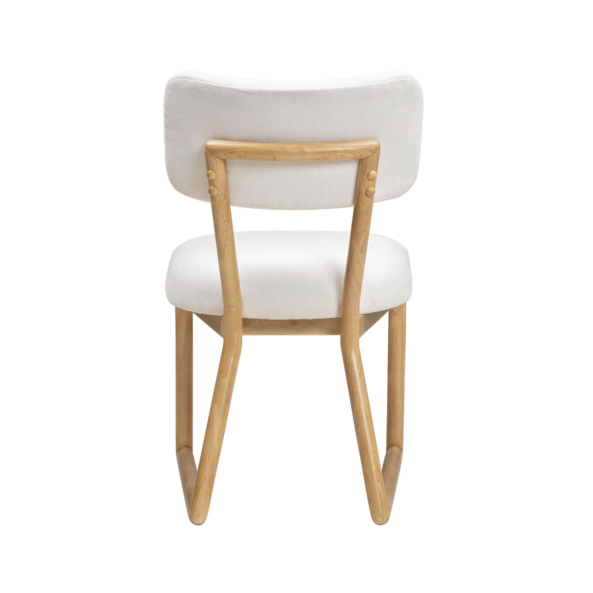 TOV Bobbie Cream Performance Upcycled Fabric Dining Chair