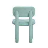TOV Elise Pale Blue Performance Velvet Dining Chair