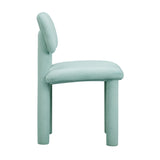 TOV Elise Pale Blue Performance Velvet Dining Chair