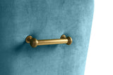 TOV Beatrix Sea Blue Velvet Side Chair