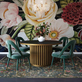 TOV Petra Forest Green Velvet Side Chair