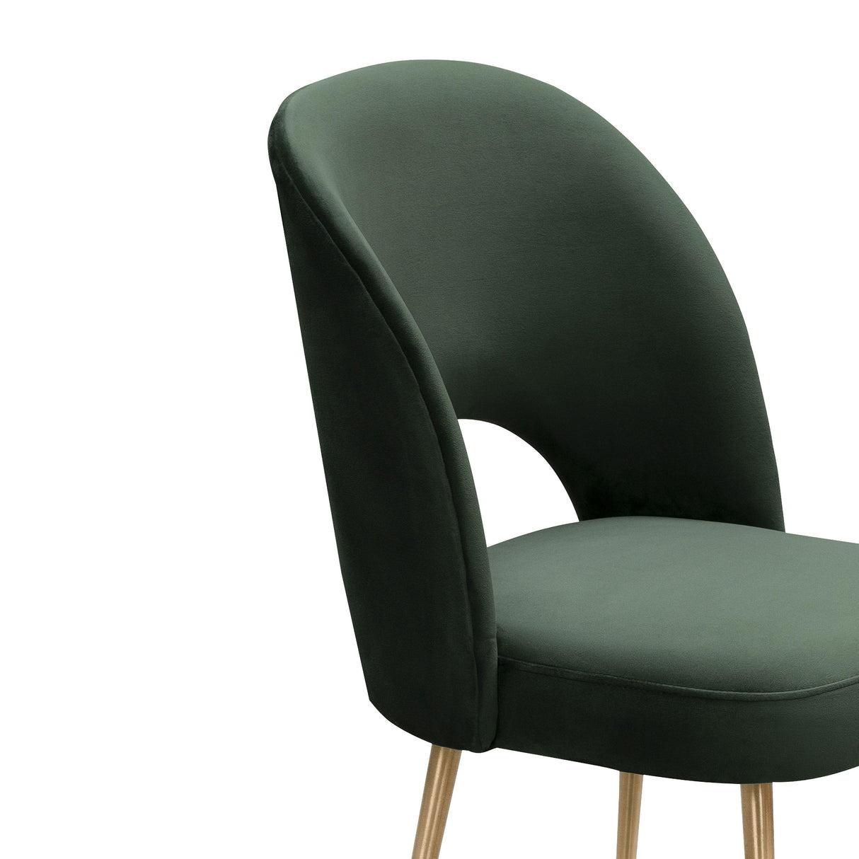 TOV Swell Forest Green Velvet Chair