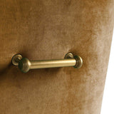 TOV Beatrix Cognac Velvet Side Chair