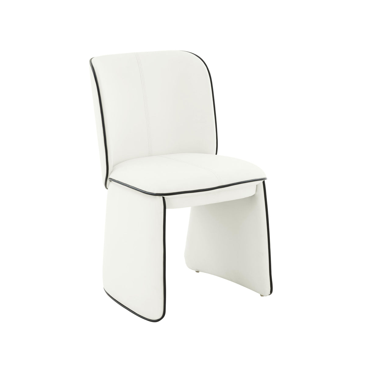 TOV Kinsley Cream Performance Vegan Leather Dining Chair