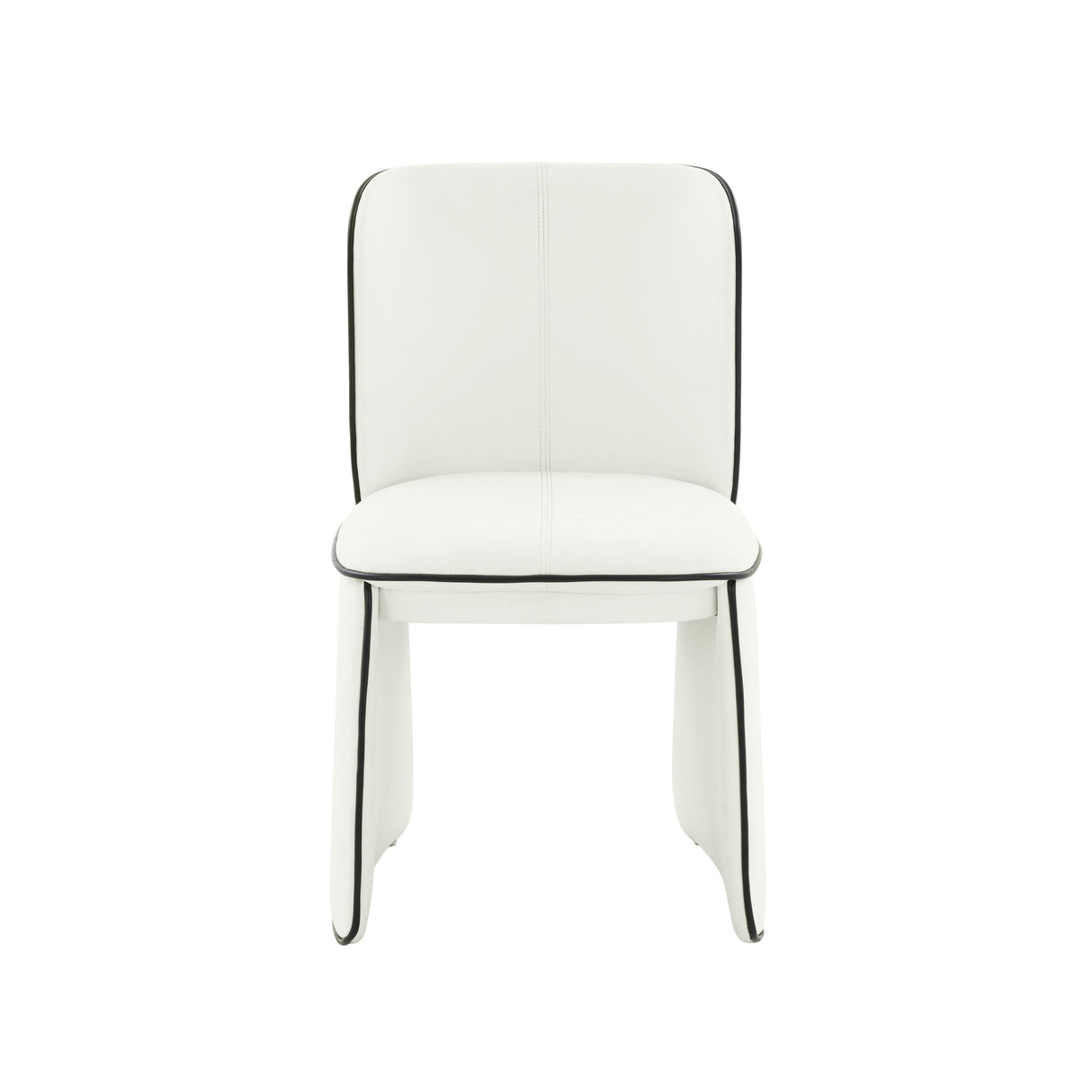 TOV Kinsley Cream Performance Vegan Leather Dining Chair