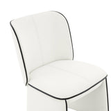 TOV Kinsley Cream Performance Vegan Leather Dining Chair