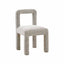 TOV Hazel Grey Boucle Dining Chair