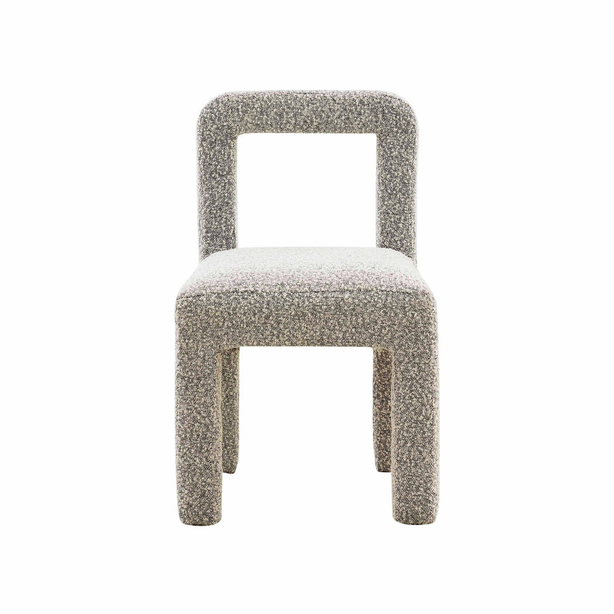 TOV Hazel Grey Boucle Dining Chair