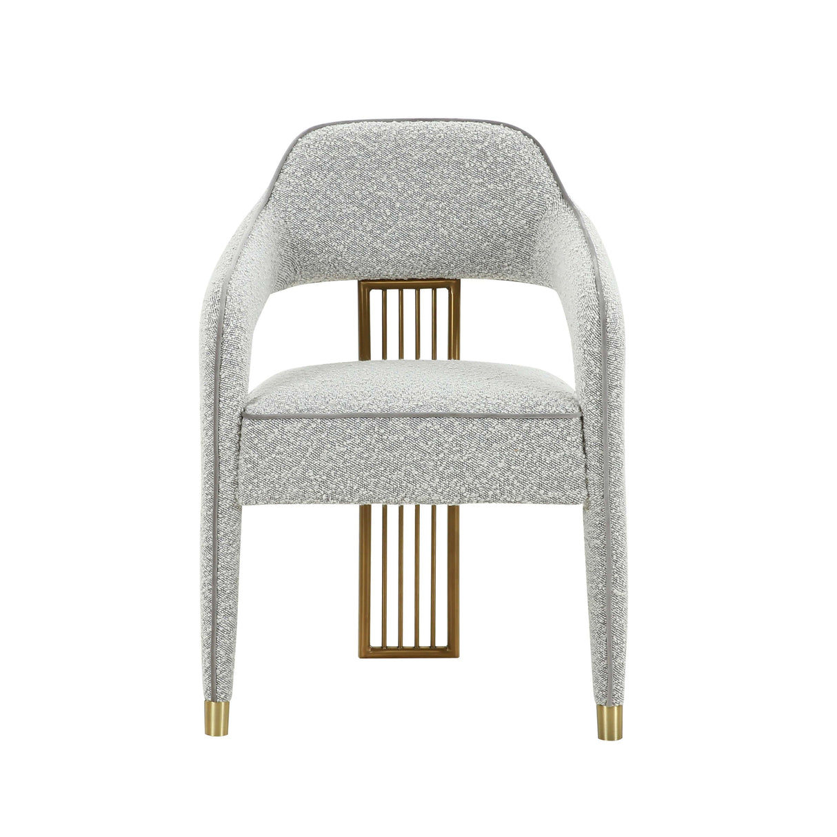 TOV Corralis Speckled Grey Performance Boucle Dining Chair