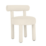 TOV Carmel Cream Velvet Dining Chair