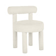 TOV Carmel Cream Performance Boucle Dining Chair