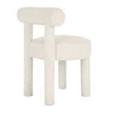 TOV Carmel Cream Performance Boucle Dining Chair