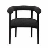 TOV Spara Black Performance Boucle Dining Chair