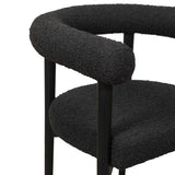 TOV Spara Black Performance Boucle Dining Chair