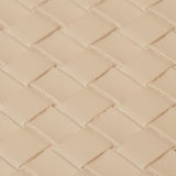 TOV Astro Cafe au Lait Woven Performance Vegan Leather Adjustable Stool