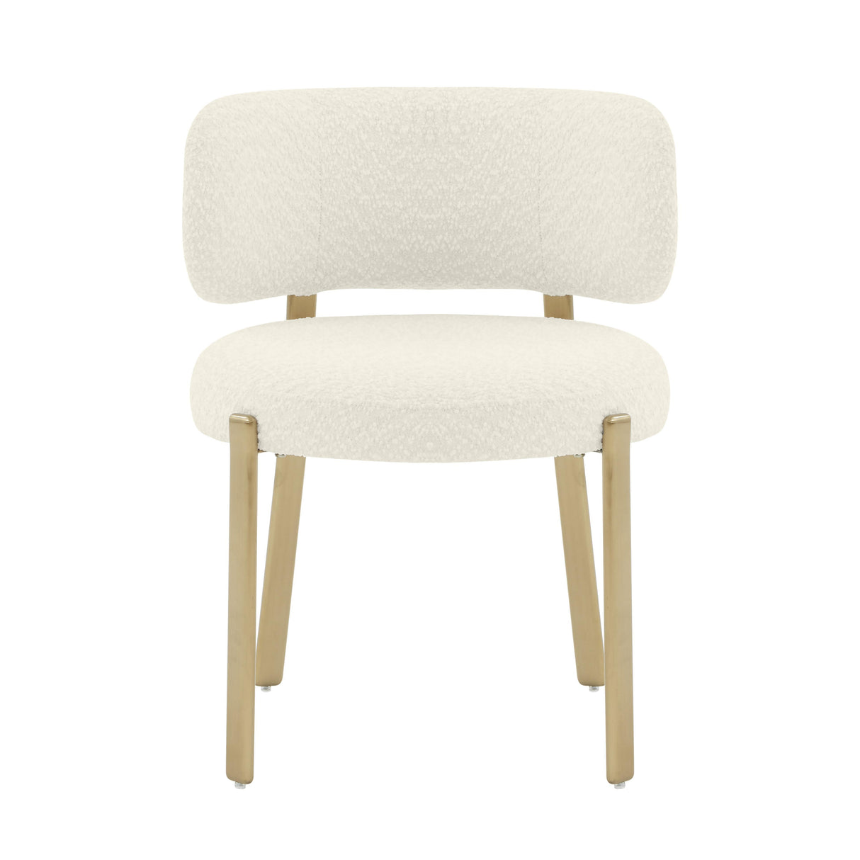 TOV Margaret Cream Performance Boucle Dining Chair