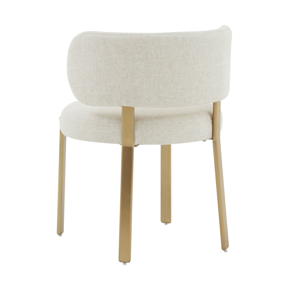 TOV Margaret Cream Performance Linen Dining Chair