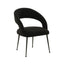 TOV Rocco Black Performance Boucle Dining Chair