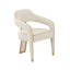 TOV Corralis Cream Performance Boucle Dining Chair