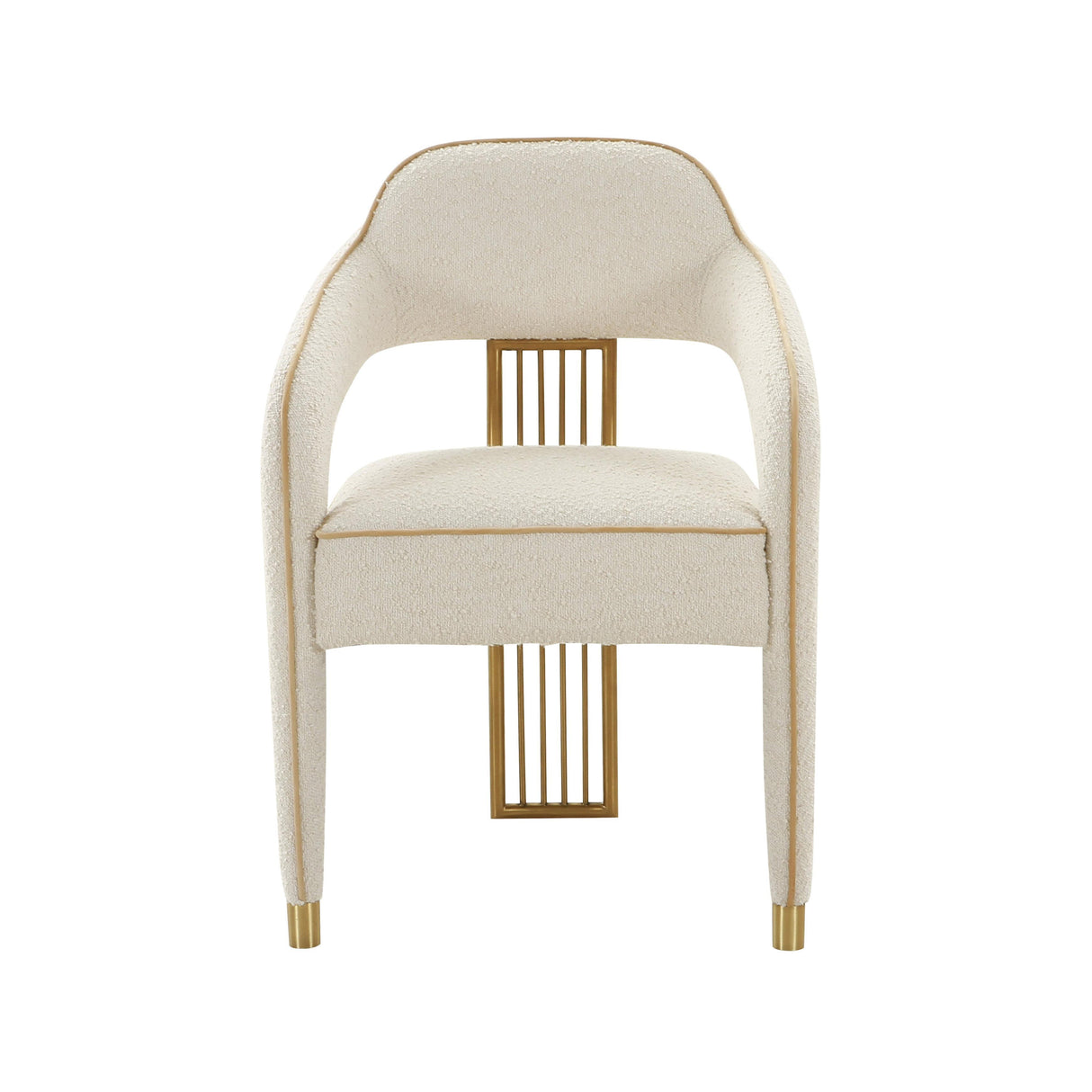 TOV Corralis Cream Performance Boucle Dining Chair