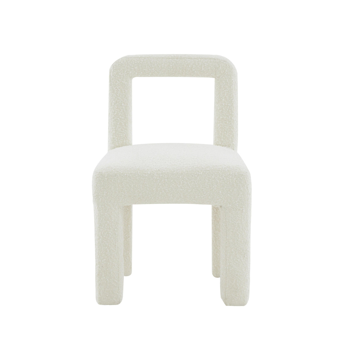 TOV Hazel Cream Boucle Dining Chair