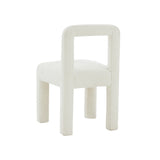 TOV Hazel Cream Boucle Dining Chair