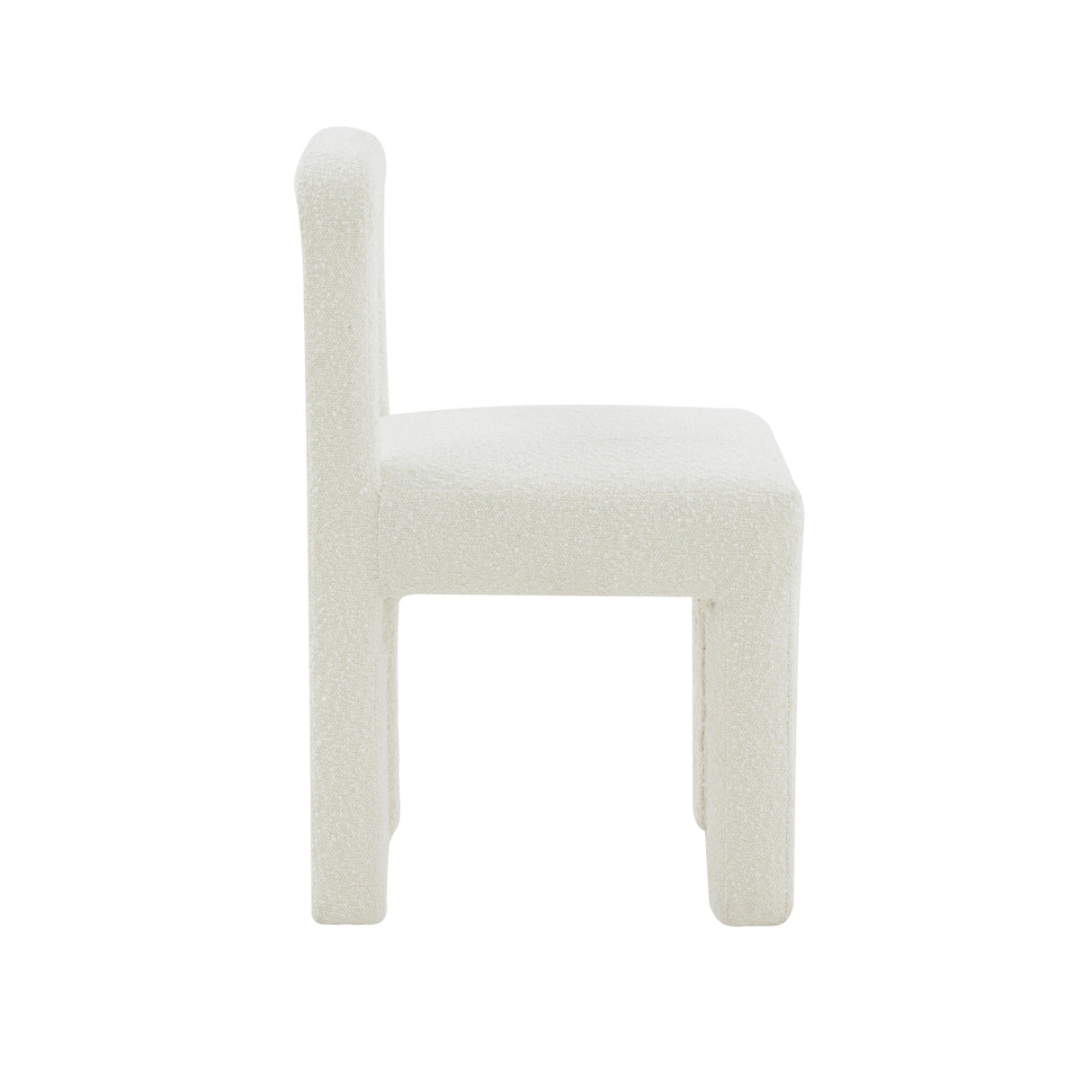 TOV Hazel Cream Boucle Dining Chair