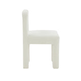 TOV Hazel Cream Boucle Dining Chair