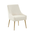 TOV Beatrix Cream Performance Boucle Side Chair
