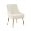 TOV Beatrix Cream Performance Boucle Side Chair