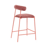 TOV Liliana Mauve Performance Velvet Counter Stool