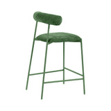 TOV Liliana Forest Green Performance Velvet Counter Stool