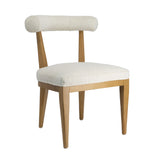 TOV Palla Cream Performance Boucle Dining Chair