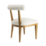 TOV Palla Cream Performance Boucle Dining Chair