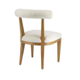 TOV Palla Cream Performance Boucle Dining Chair