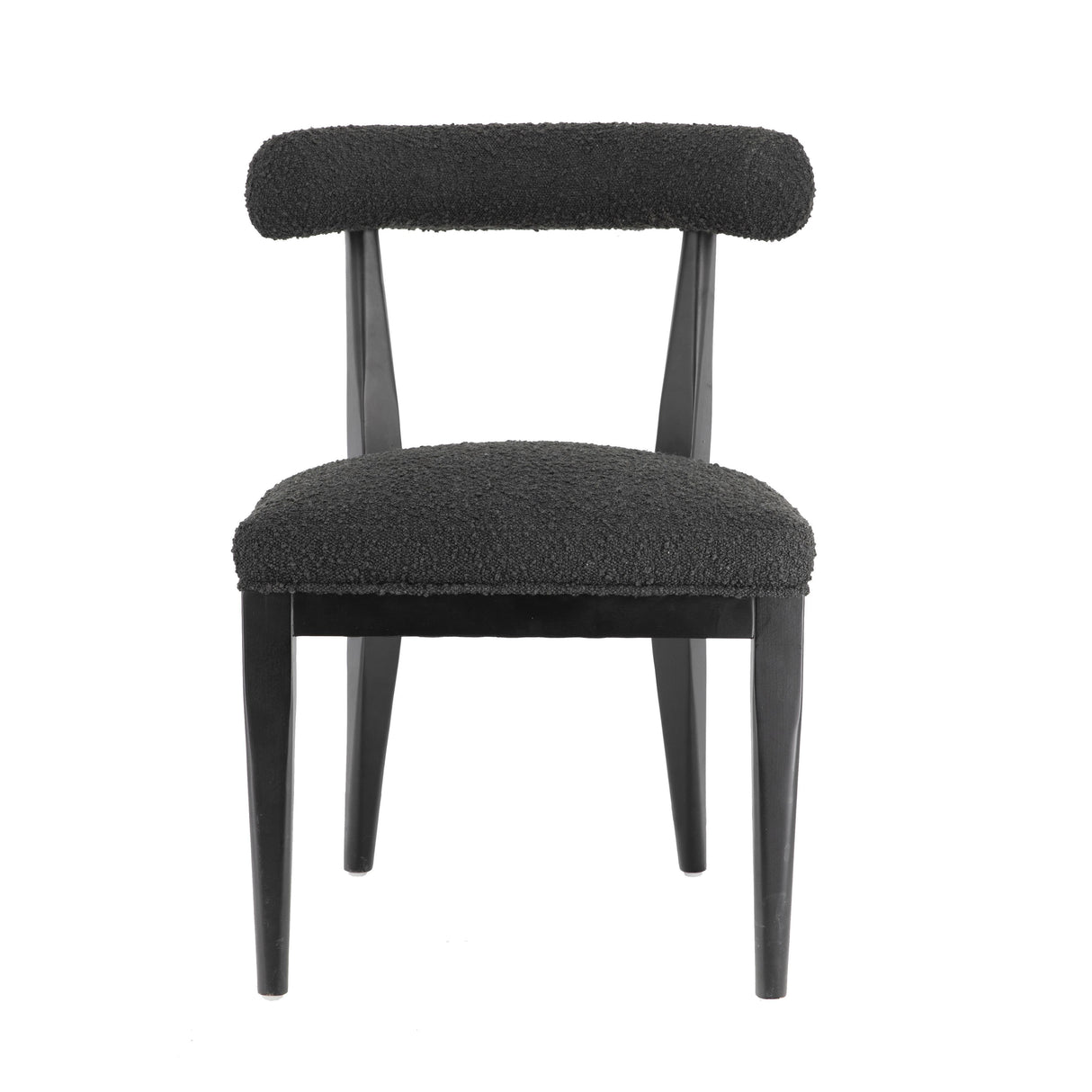 TOV Palla Black Performance Boucle Dining Chair