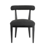 TOV Palla Black Performance Boucle Dining Chair