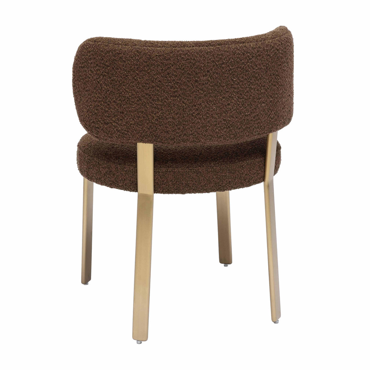 TOV Margaret Chocolate Brown Performance Boucle Dining Chair