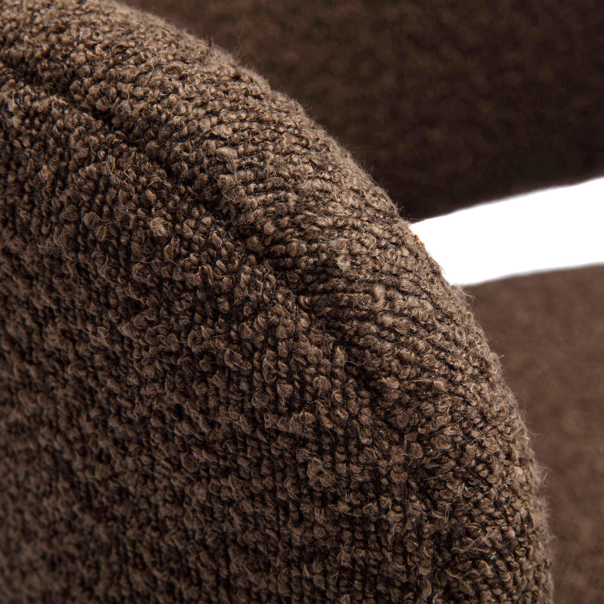 TOV Margaret Chocolate Brown Performance Boucle Dining Chair