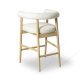 TOV Spara Cream Performance Boucle Counter Stool