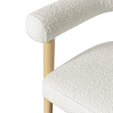 TOV Spara Cream Performance Boucle Counter Stool