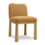 TOV Tiara Cognac Performance Velvet Oak Dining Chair