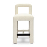 TOV Hazel Cream Boucle Counter Stool