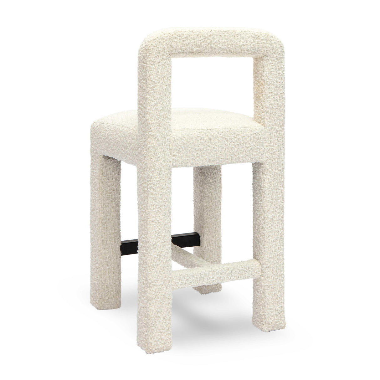 TOV Hazel Cream Boucle Counter Stool