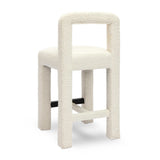 TOV Hazel Cream Boucle Counter Stool