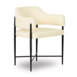 TOV Sezanne Cream Vegan Leather Dining Chair